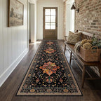 RELEANY Area Rugs 2'6''x8' Runner Rug Non Slip Washable - Image 2