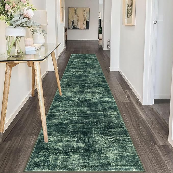 IOHOUZE Abstract Runner Rug 2x10 Ft Washable Runners - Image 8