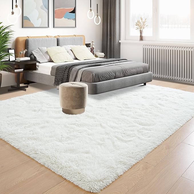 Tepook Super Soft Fluffy Rug for Bedroom, Modern Shaggy Fuzzy Kids Rugs for - Image 2