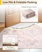 Area Rugs 3'x10' Runner Rug Non Slip Washable - Image 7