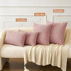 MIULEE Pack of 2 Couch Valentines Throw Pillow Covers 20x20 Inch Soft Spring - Image 4