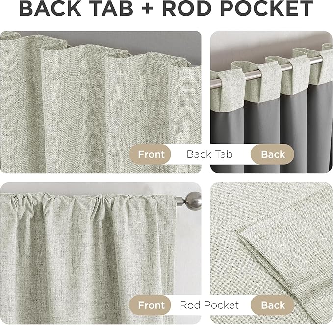 Joydeco Blackout Curtains for Bedroom - Image 6