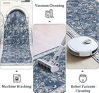 Yamaziot Washable Runner Rug 2x10 – Floral Non Slip Boho Hallway Runner Rug - Image 5