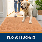 OLANLY Dog Door Mat for Muddy Paws 44x24, Absorbs Moisture and Dirt, Absorbent - Image 6