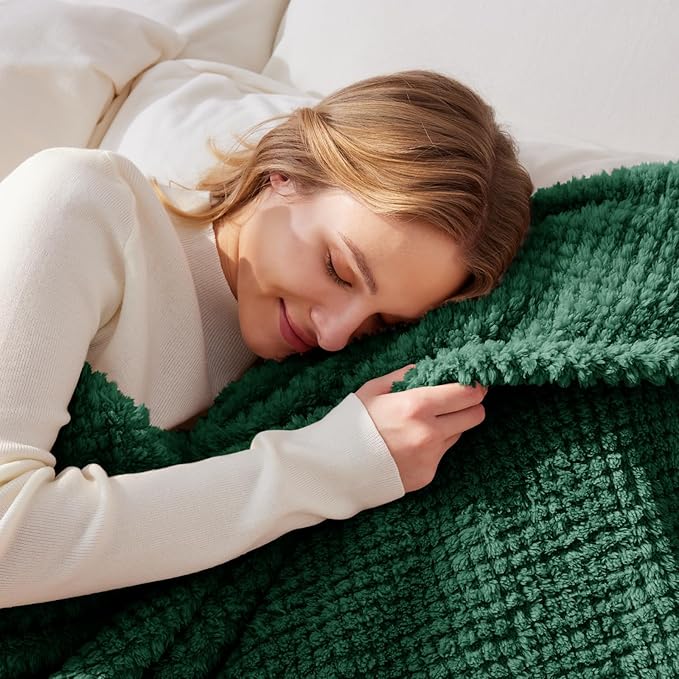 Whale Flotilla King Size Fuzzy Fleece Blanket - Image 2