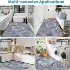 StepRite Runner Rug 4 x 6 ft, Washable Rugs, Hallway Runner Rugs, Kitchen - Image 6