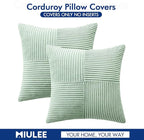 MIULEE Mint Decorative Throw Pillow Covers 20x20 Inch - Image 6