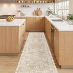 Madane Washable Runner Rug 2x6, Kitchen Hallway Runner Rug by Madane