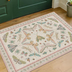 Hazo Haus Light Pink Washable Bathroom Rug - Image 6