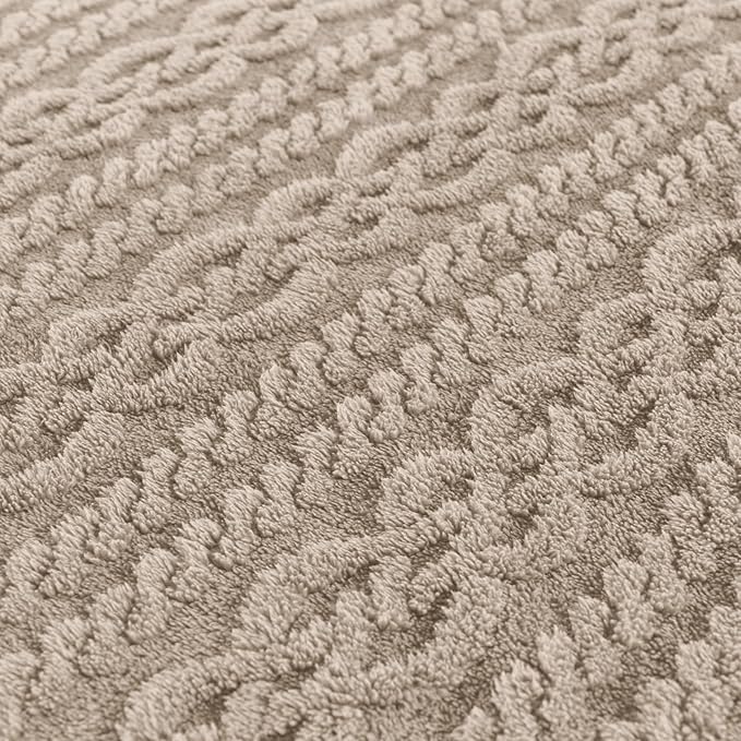 50x70 Inch Brown Throw Blanket - Image 3