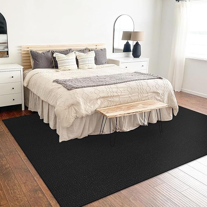 KOZYFLY Washable Area Rug 5x7 ft Rubber Backed Non Slip Rugs - Image 8