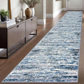 Lansny Modern Abstract Runner Rug 2.6x16 by lansny