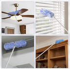 Duster Extended Handle & Long Duster, Compatible with Swiffer, 65.7"