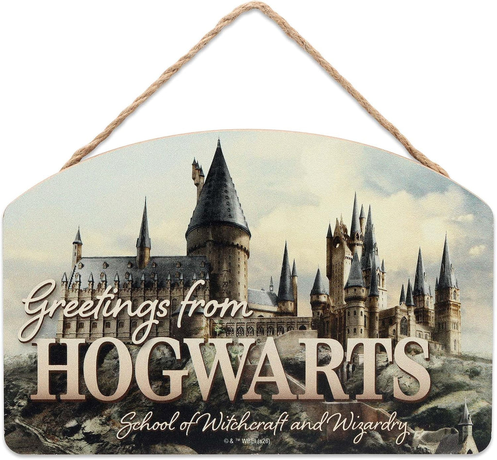 Harry Potter Double Sided Hanging Wood Wall Decor