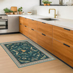 Hazo Haus Emerald Green Entry Rugs - Image 3