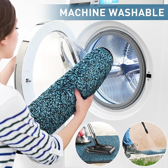 Mibao Front Door Mat, Dirt Trapper Welcome Mat - Image 9
