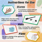 NKA 1 Pack Microfiber Mop Pads for Vileda UltraMax/Plus, 1-2 Spray