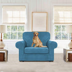 WEERRW Velvet Stretch Chair Sofa Slipcover - Image 2