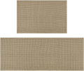 Artoid Mode Non-Slip Kitchen Rugs and Mats Set of 2-24x35 + 24x60