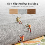 Rugflix 2x6 Runner Rug for Hallway, Washable Kitchen Runner Non Slip, Soft Low - Image 5