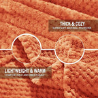 Exclusivo Mezcla Fleece Bed Blanket Twin Size, Super Soft and Warm Blankets - Image 7