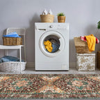 Yamaziot Washable Runner Rug, 2x6 Non-Slip Boho Vintage Hallway Rug Runner - Image 6