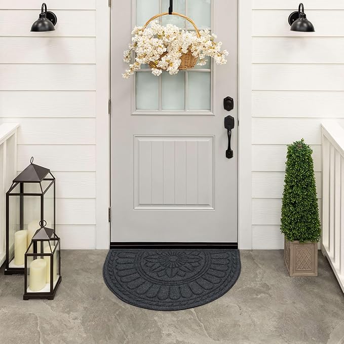 Mohawk Home Entryway Door Mat 2' X 3' All Weather Outdoor Non Slip Recycled - Image 8