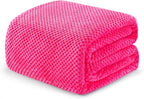 Exclusivo Mezcla Fleece Bed Blanket Queen Size, Super Soft and Warm Blankets by ExclusivoMezcla