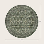 Lofus 6ft Area Rugs for Living Room, Soft Boho Carpets for Bedroom Dining Room - Image 2