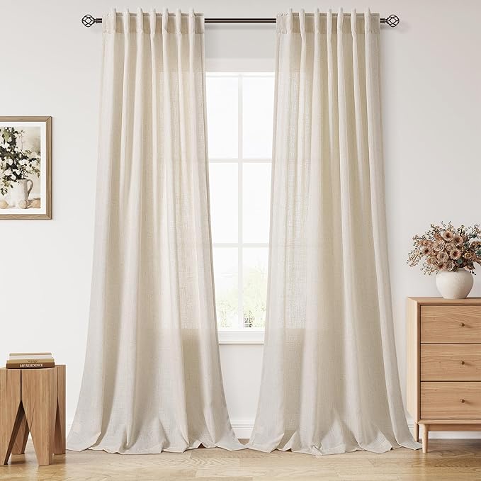 Nanspring Extra Long 120 Inch Curtains by Nanspring