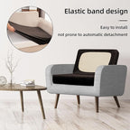 8Pcs Stretch Velvet Patio Cushion Cover, - Image 5