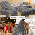 HANDONTIME Faux Fur Plush Sofa Covers - Image 4