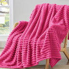 BEDELITE Fleece Throw Blanket for Couch by BEDELITE