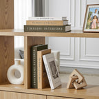 JARLINK Decorative Books, Set of 3 Fake Book Storage Boxes, Olive Green