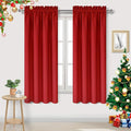 DWCN Red Room Darkening Blackout Curtains by DWCN