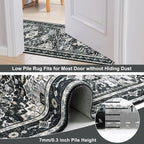 Yamaziot Washable Runner Rug, 2x8 Non-Slip Boho Vintage Hallway Rug Runner - Image 4