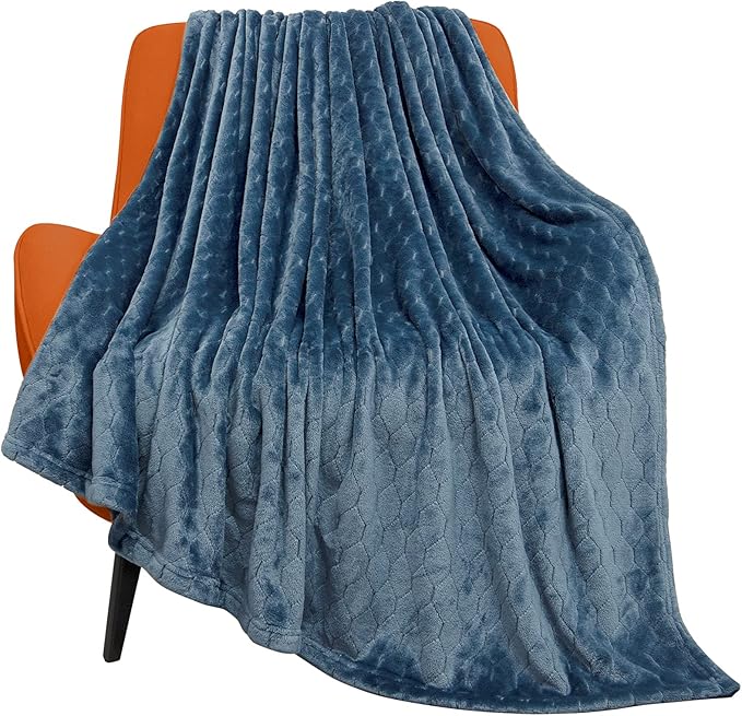 TOONOW Fleece Blanket Super Soft Plush Throw Blanket 50" x 60" Cozy Fuzzy Bed by TOONOW