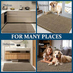 OLANLY Dog Door Mat for Muddy Paws 44x32, Absorbs Moisture and Dirt, Absorbent - Image 8