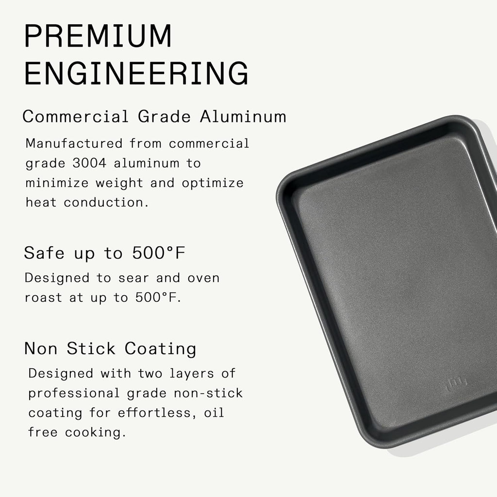 Made In Cookware - Quarter Non Stick Sheet Pan - 3004 Aluminum - Professional Bakeware