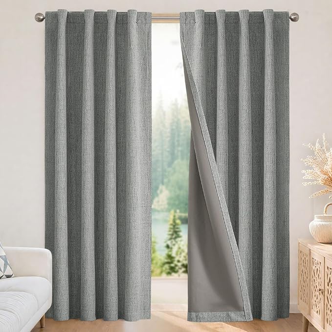 Joydeco Blackout Curtains for Bedroom by JOYDECO