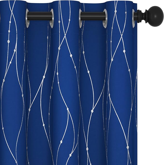 Deconovo Blackout Curtains, 38 x 36 Inch Drapes by Deconovo
