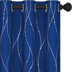 Deconovo Blackout Curtains, 38 x 90 Inch Drapes by Deconovo