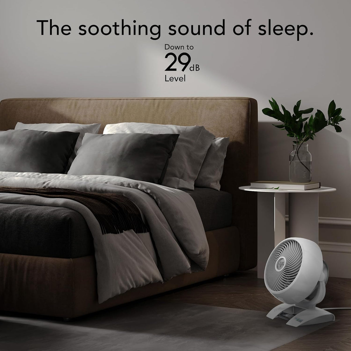 Vornado 6303DC Energy Smart Medium Air Circulator Fan with Variable Speed Control, White
