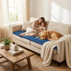 Smiry Couch Cover for Dogs Washable, Non Slip Fuzzy Pet Couch Covers for 3 - Image 5