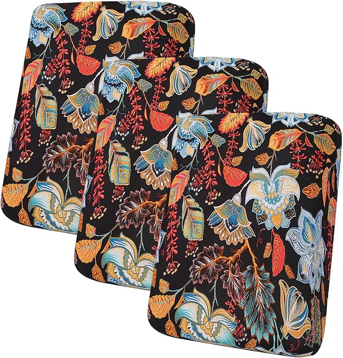 hyha Printed Couch Cushion Covers, Floral Sofa Covers Washable by hyha
