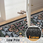 Runner Rug for Entryway: 2.6x8 Kitchen Rugs Non Slip Washable Ultra-Thin Soft - Image 9