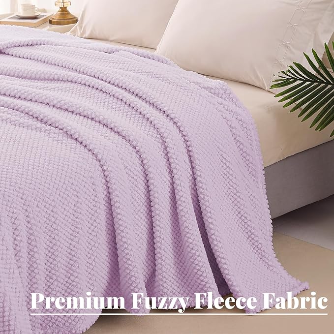 Whale Flotilla Extra Large Fuzzy Fleece Throw Blanket - Image 2