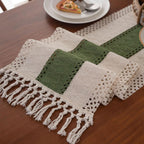 Niviy Boho Table Runner for Fall Thanksgiving Home Decor 12 x 72 Inches