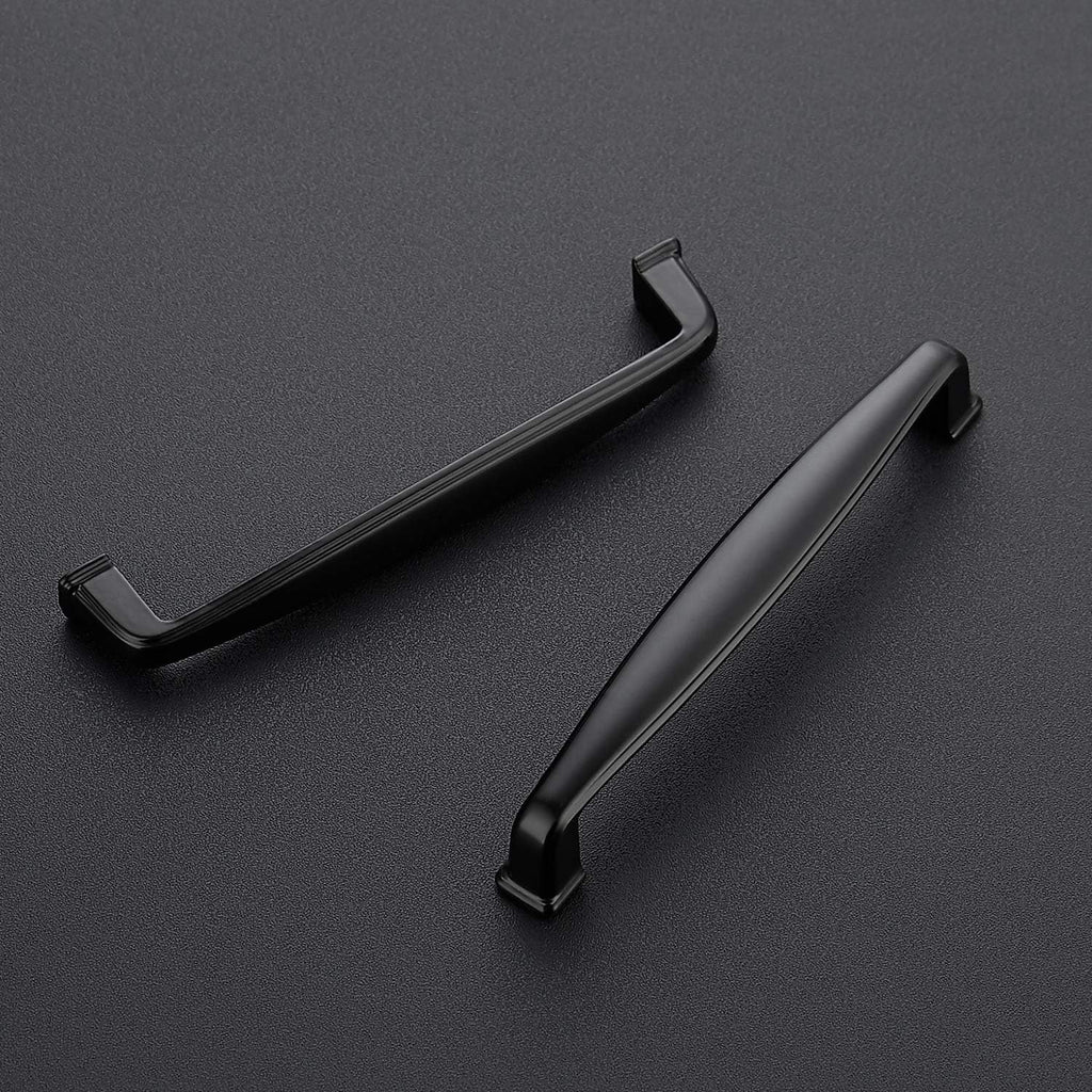 Ravinte Matte Black Pulls Kitchen Cabinet Handles 5 Inch 30 Pack