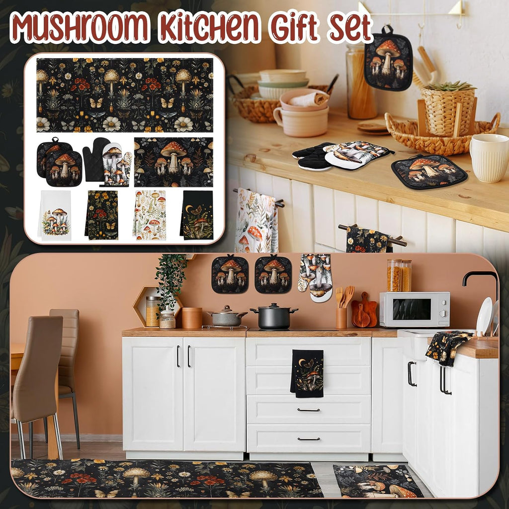 10 Pcs Mushrooms Kitchen Supply Gift